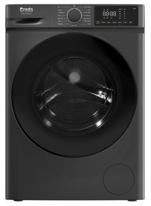 Creda CRWM814DG Washing Machine 8kg Wash Load 1400rpm - Dark Grey