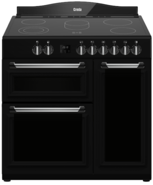 Creda C90RCCTBL 90cm 3 Cavity Traditional Ceramic Range Cooker