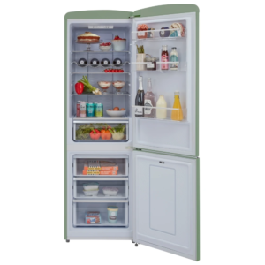 CDA Florence Meadow Retro 60cm Freestanding Frost Free 60/40 Fridge Freezer - Image 3