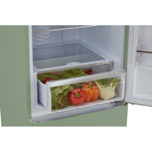 CDA Florence Meadow Retro 60cm Freestanding Frost Free 60/40 Fridge Freezer - Image 5