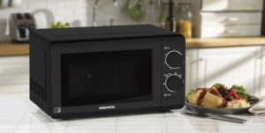 Daewoo SDA2161 700W 20L Manual Microwave - Black - Image 2