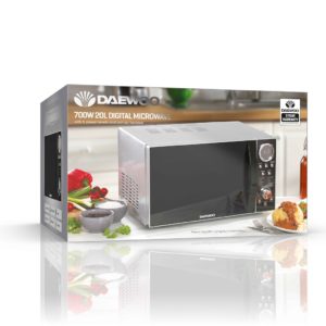 Daewoo SDA2087GE 20L 700W Microwave - KOR6L7BBK - Image 3