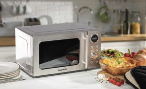 Daewoo SDA2071GE 20L Silver 700W Microwave with Grill - KOR3000SL - Image 3