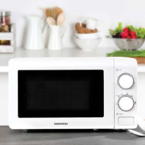 Daewoo SDA2478GE 800W Manual Microwave White - Image 3