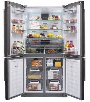 Caple CAFF46GM Free-standing American Fridge Freezer - Image 2