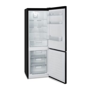 Montpellier MAB386K Retro No Frost Fridge Freezer in Black - Image 3