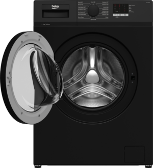 Beko WTL74051B Freestanding 7kg 1400rpm Washing Machine - Black - Image 2