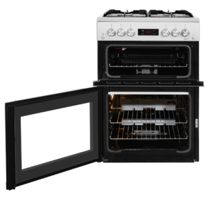 Beko KDG653S 60cm Freestanding Gas Double Oven Cooker - Silver - Image 2