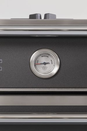 Bertazzoni HER96L1ENET Heritage 90cm Range Cooker Single Oven Dual Fuel Matt Black - Image 4