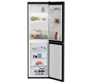 Beko CFG4582B Freestanding Frost Free Fridge Freezer - Black - Image 3