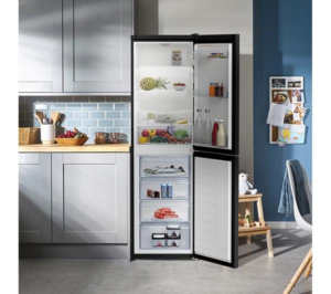 Beko CFG4582B Freestanding Frost Free Fridge Freezer - Black - Image 4