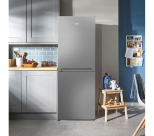 Beko CFG4552S Freestanding Frost Free Fridge Freezer - Silver - Image 2