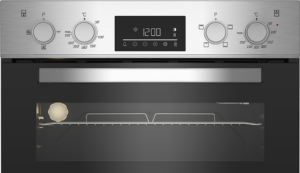 Beko BBADF22300X Built-In Double Electric Oven - Stainless Steel - Image 3