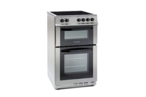 Montpellier MDC500FS 50cm Double Oven in Silver - Image 2