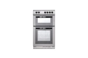 Montpellier MDC500FS 50cm Double Oven in Silver - Image 3