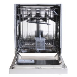 Montpellier MDI655X Full Size 60cm Semi Integrated Dishwasher in Stainless Steel - Image 2