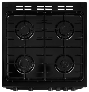 Beko KDG611K 60cm Freestanding Gas Double Oven Cooker - Black - Image 3