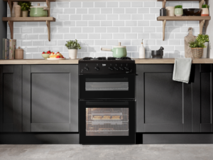 Beko KDG611K 60cm Freestanding Gas Double Oven Cooker - Black - Image 4