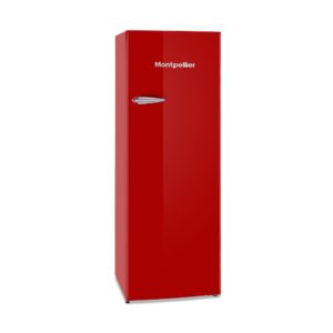 Montpellier MAB341R Retro Fridge Freezer in Red - Image 2