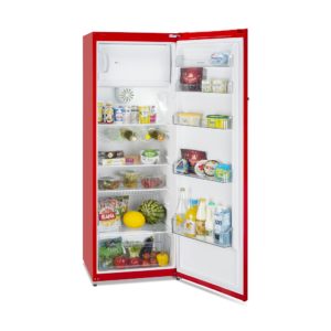 Montpellier MAB341R Retro Fridge Freezer in Red - Image 4