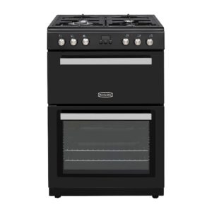 Montpellier MMRDF60FK 60cm Dual Fuel Mini Range Cooker in Black