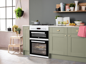 Beko KDG653W 60cm Freestanding Gas Double Oven Cooker - White - Image 5