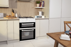 Beko KDG611W 60cm Freestanding Gas Double Oven Cooker - White - Image 4