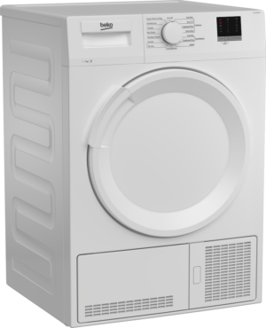 Beko DTLCE70051W 7kg Freestanding Condenser Tumble Dryer - White - Image 2