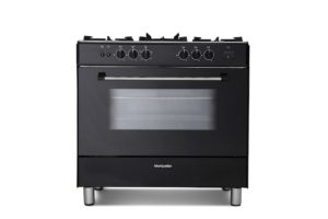 Montpellier MR91GOK Gas Range Cooker in Black - Image 3