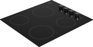 Beko HIC64102 60cm Ceramic Hob - Black - Image 2