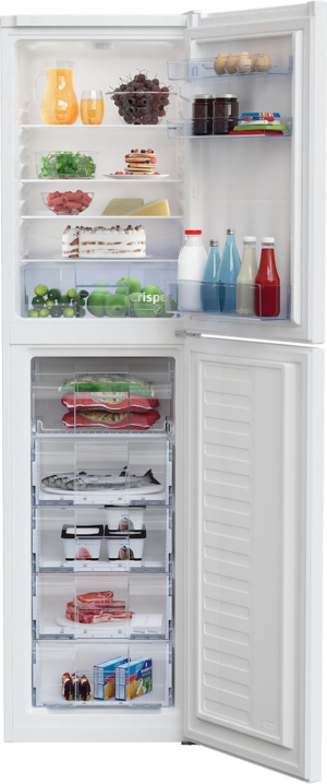 Beko CFG4501W Freestanding Frost Free Fridge Freezer - White - Image 3