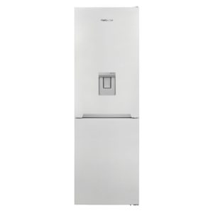 Montpellier 50/50 Low Frost Fridge Freezer with Water Dispenser in White