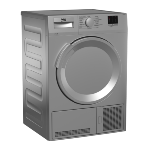 Beko DTLCE70051S 7kg Freestanding Condenser Tumble Dryer - Silver - Image 2