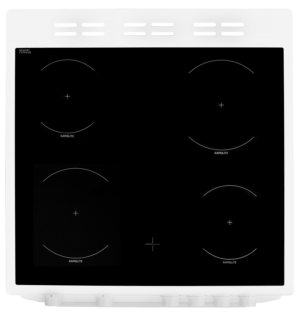 Beko KDC611W 60cm Double Oven Electric Cooker - White - Image 3