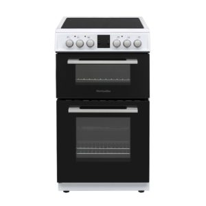 Montpellier MDOC50FW 50cm Double Ceramic Cooker in White