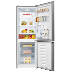 Iceking IK8953ES 50cm Combi Fridge Freezer in Silver - Image 2