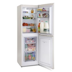 Montpellier MAB145C Retro Fridge Freezer in Cream - Image 2