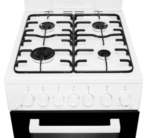 Beko KA52NEW Freestanding Gas Single Oven Cooker - White - Image 3