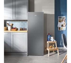 Beko FFG4545S Freestanding Frost Free Upright Freezer - Silver - Image 3