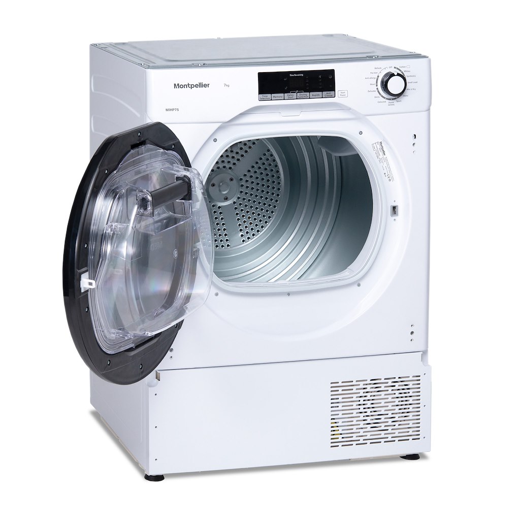Montpellier MIHP75 7kg Integrated Heat Pump Tumble Dryer - Image 3