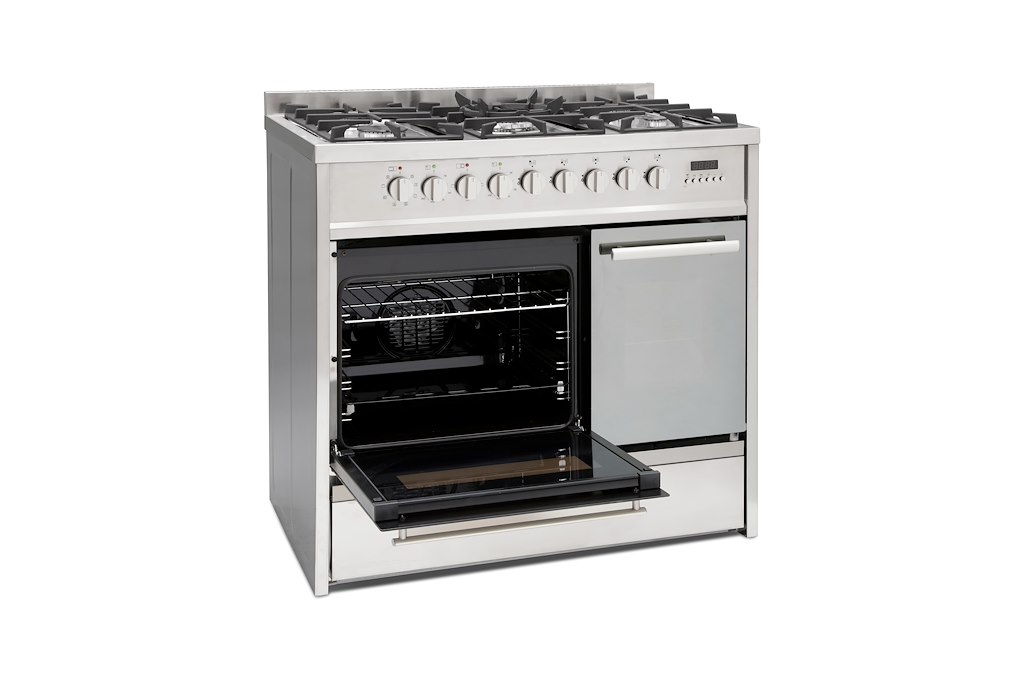 Montpellier MRT91DFMX Dual Fuel Range Cooker - Image 2