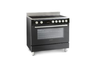 Montpellier MR90CEMK Electric Range Cooker in Black