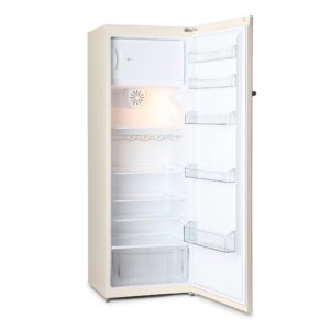 Montpellier MAB341C Retro Fridge with Ice Box in Cream - Image 2