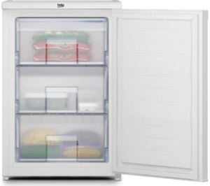 Beko UFF4584W Freestanding Frost Free Undercounter Freezer - White - Image 3