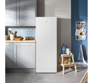 Beko LSG4545W Freestanding Tall Larder Fridge - White - Image 3