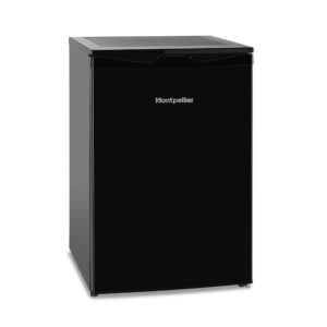 Montpellier MLA54BK Undercounter Larder Fridge in Black - Image 2