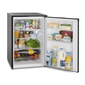 Montpellier MLA54BK Undercounter Larder Fridge in Black - Image 4