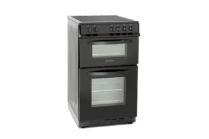 Montpellier MDC500FK 50cm Double Oven in Black - Image 2