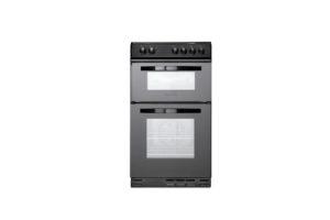 Montpellier MDC500FK 50cm Double Oven in Black - Image 3