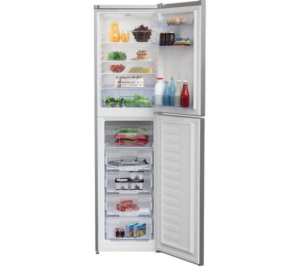 Beko CFG4501S 40/60 Freestanding Frost Free Fridge Freezer - Silver - Image 3